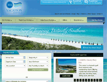 Tablet Screenshot of 30avacationrentals.com